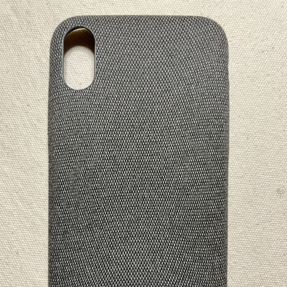 iPhone XR Gray Cloth Case